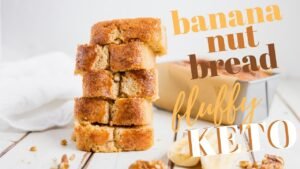 Keto Banana Nut Bread Recipe