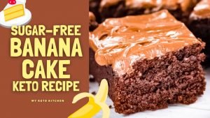 Keto chocolate banana cake recipe